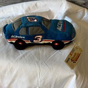 Blue Plush Toy Car.